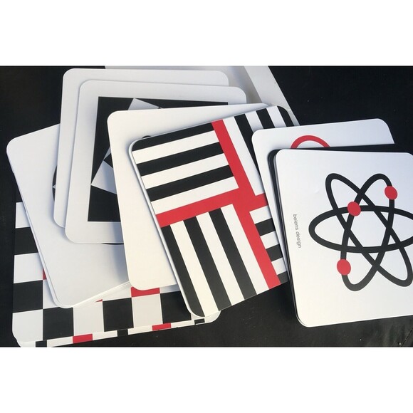 Beiens Design Visual Stimulus Cards Baby's Visual Nerve Brain Development Infant - Picture 6 of 7